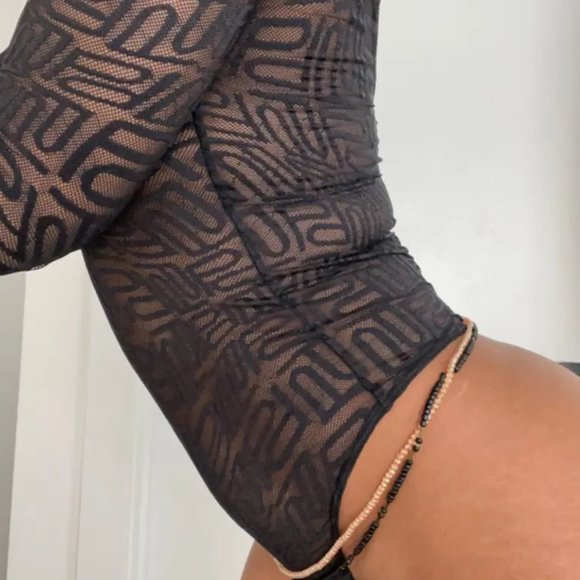 Layering Luxe Mesh Bodysuit | Sexy Silky Mesh - Picture 1 of 3